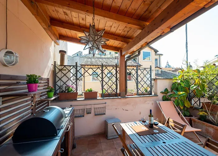 Banchi Nove, Penthouse Full Of Light And Silence Rome